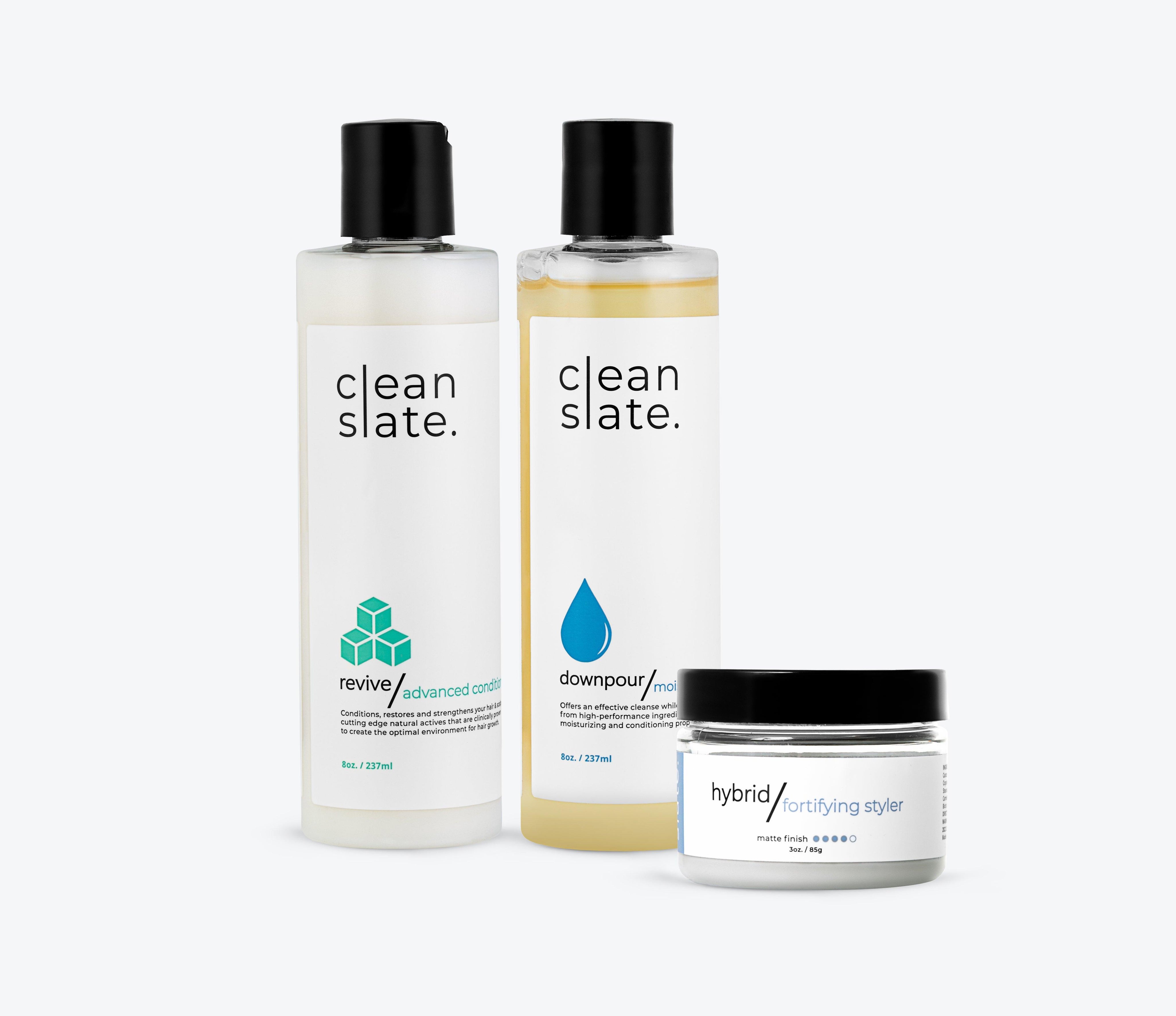 Restore & Strengthen Hair Growth Combo + Fortifying Styler Set - Travel Size