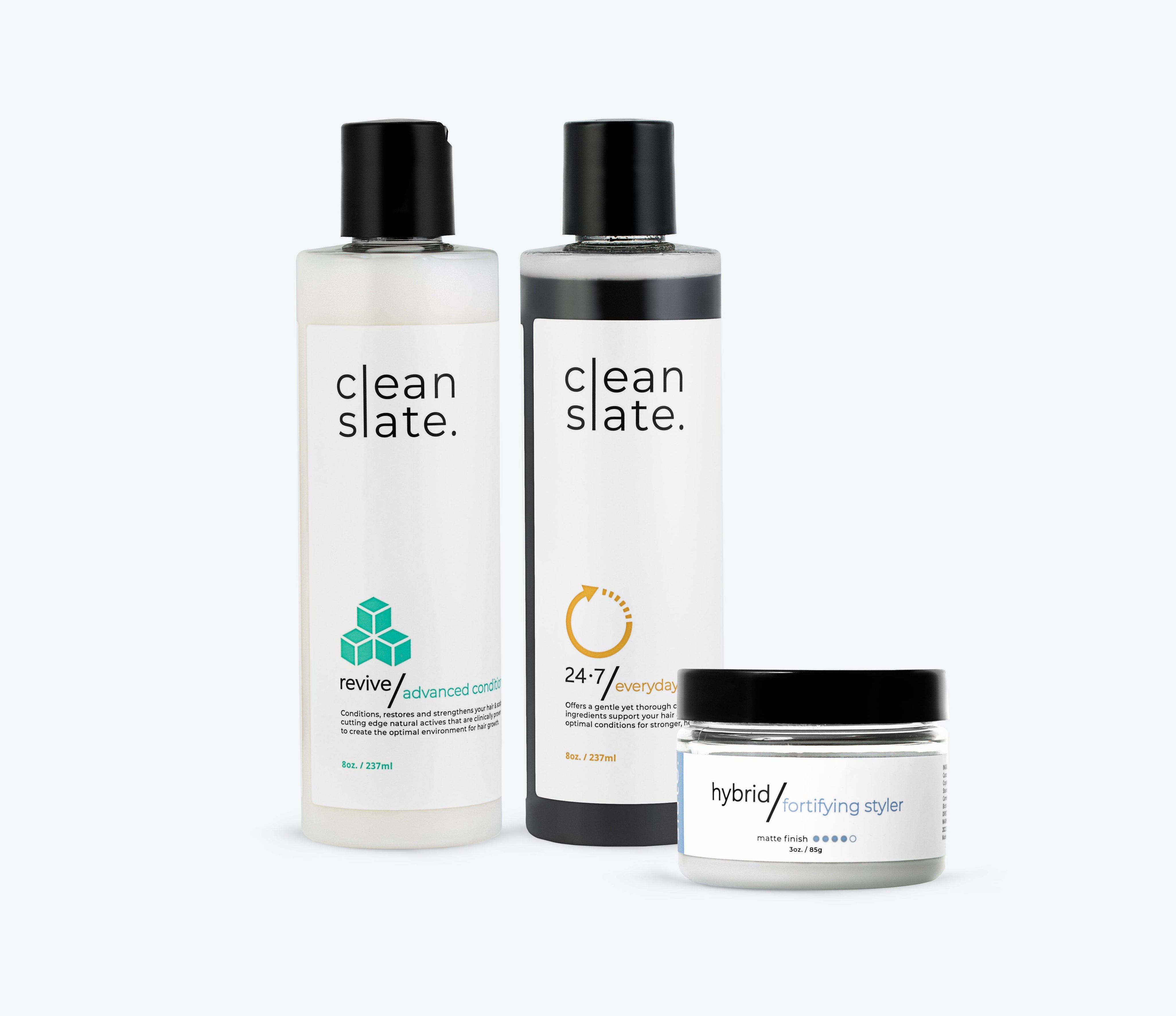 Follicle Activating Hair Growth Combo + Fortifying Styler Set - Travel Size